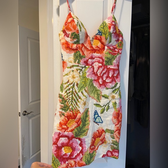 Beautiful vintage dress made in Brazil - Picture 2 of 6